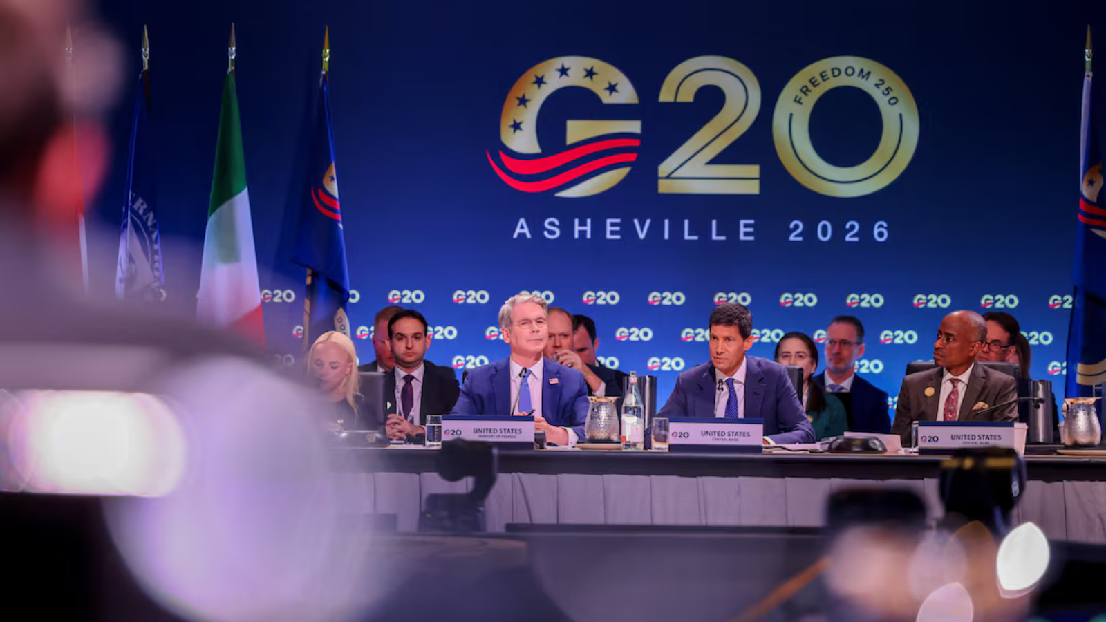 Le sommet du G20 Finance s’ouvre aux Etats-Unis